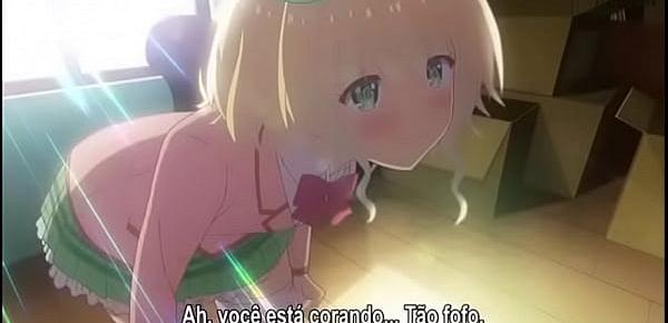  loli enfiando a calcinha na boca do novinho